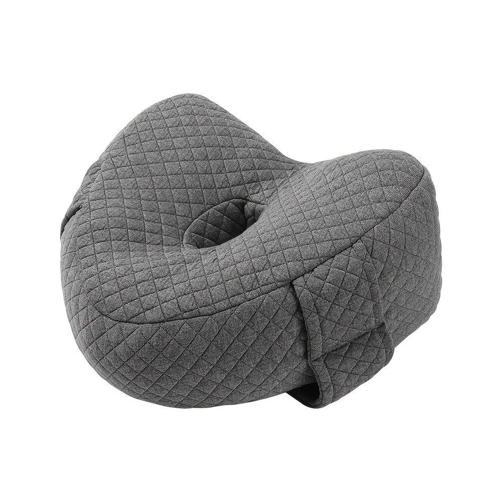 TEMU Coussin de jambe confortable conçu pour les personnes sur le côté, sangles ergonomiques réglables pour la cheville, support de jambe coussin de