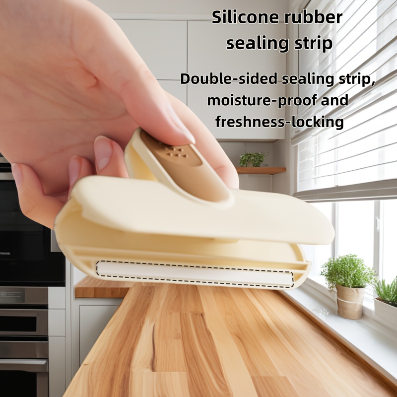 powerful plastic bag sealing clips food bag sealing clips moisture proof spring clips are suitable for plastic and snack bags and are multi functional organizers for daily storage Product details 6