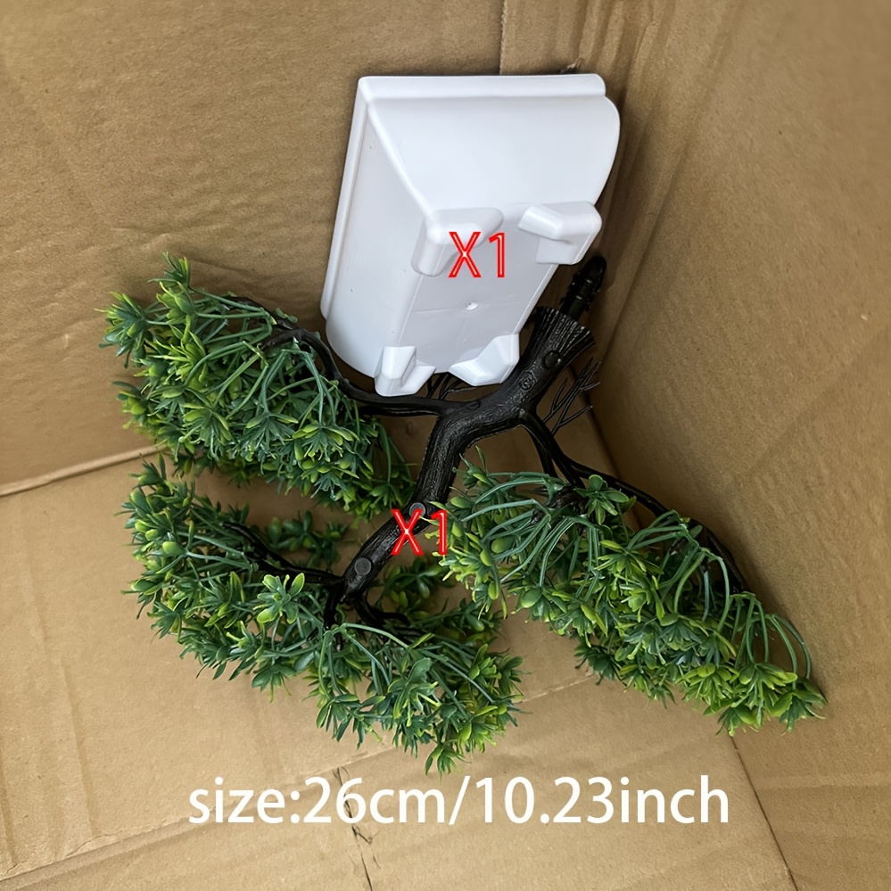 TEMU Multi-branched Three-dimensional Artificial Beauty Pine With Dense Foliage And A Full, Three-dimensional Shape. Designed For The Lazy, Requiring