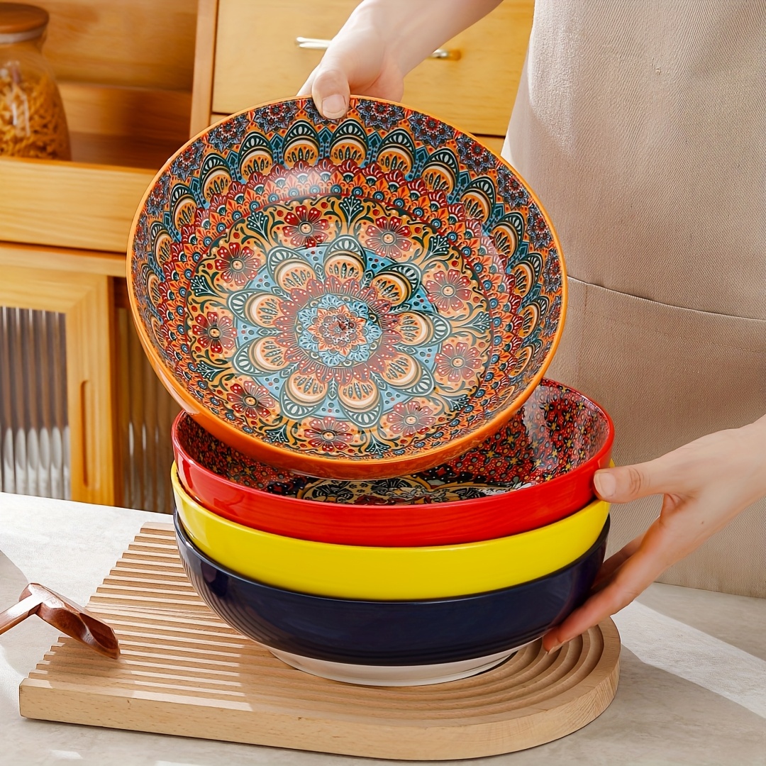 10 15 inch ceramic large soup bowl 67 ounce oversized noodle