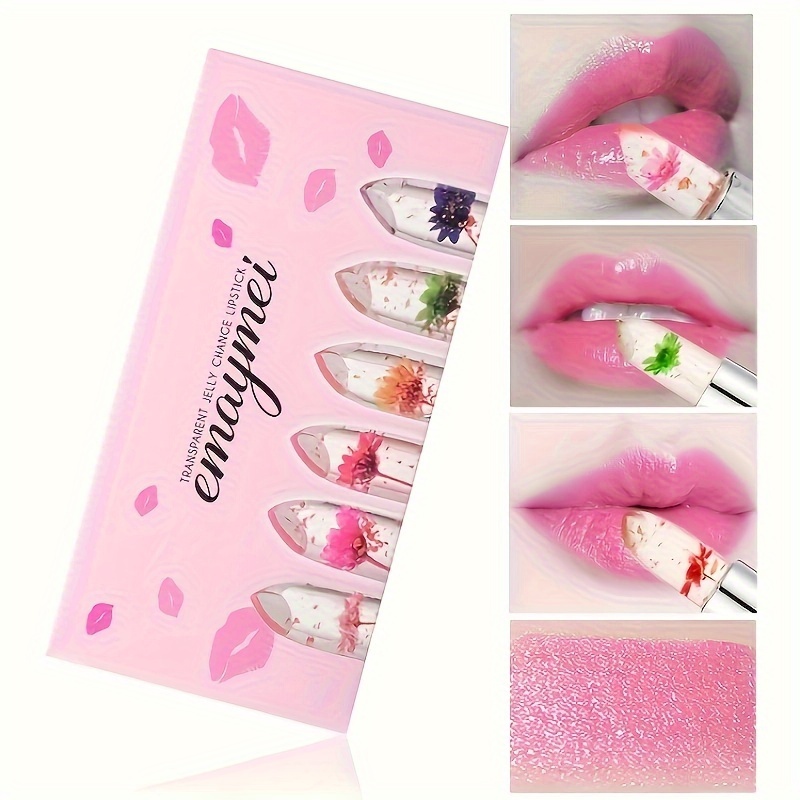 emaymei Transparent Jelly Change Lipstick Set