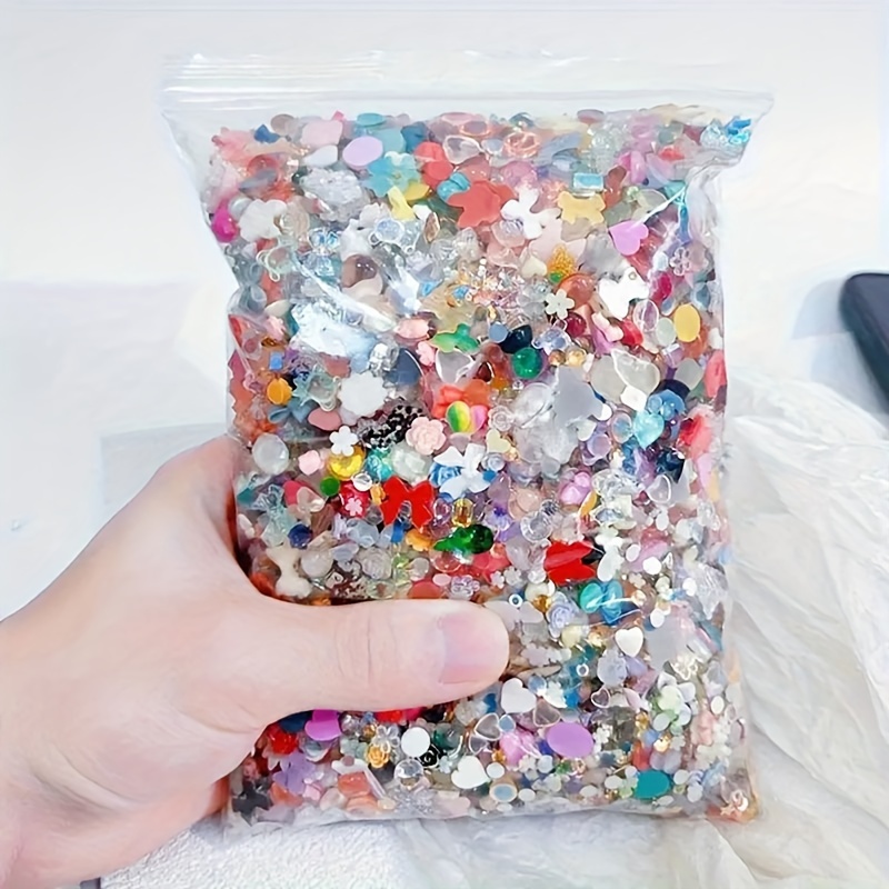 

60g/bag ( 600-700pcs) 3d Assorted Mix - Bowknot Shaped Flatback Art Rhinestones For Diy Crafts Jewelry Accessories ,diy Crafts,jewelry