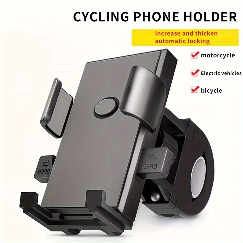 

Electric Vehicle, Mobile Phone Navigation Bracket, Takeaway, Rider, Motorcycle, Car Mounted Bicycle, Shockproof And Stable Mobile Phone Holder