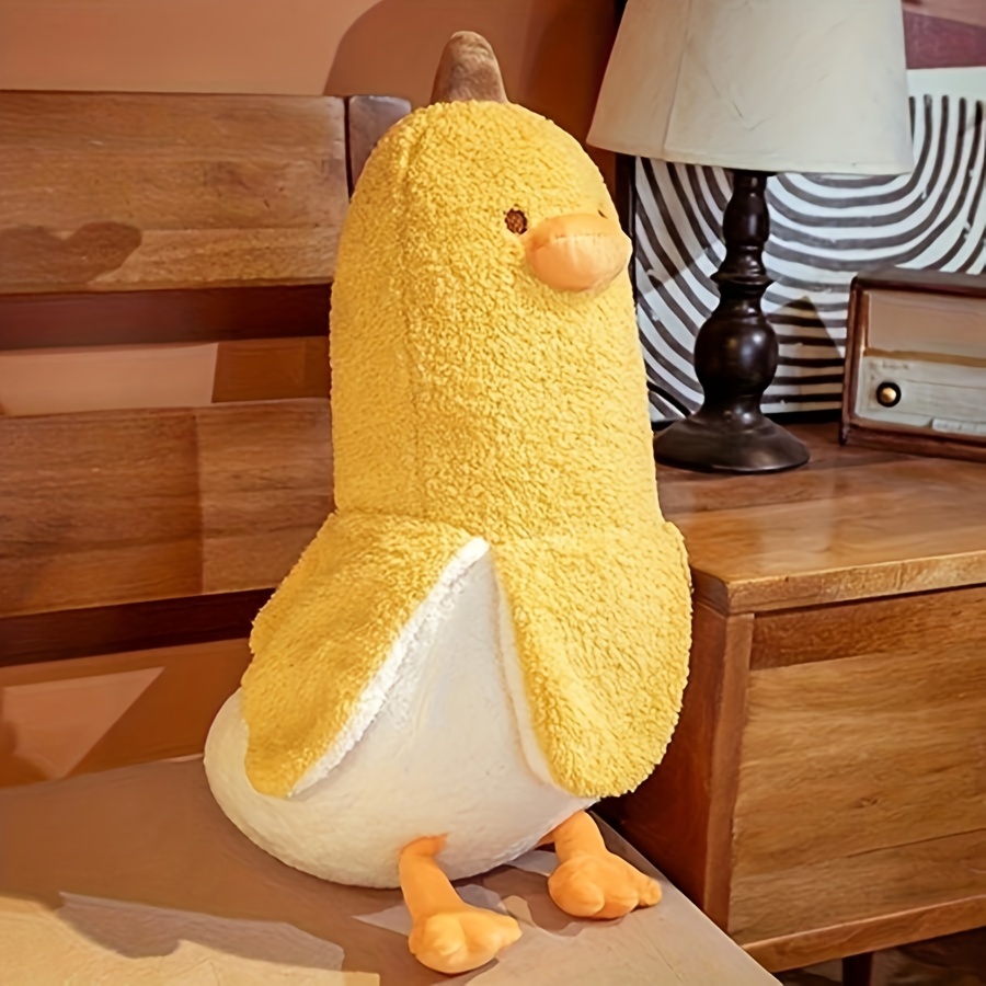 Banana Duck Plush Toy Cute Banana Duck Stuffed Animals Plushies Duck Stuffed  Animals Cute Sleeping Pillows Gifts for Girls Teens (White, 19.7in/50cm) -  Yahoo Shopping