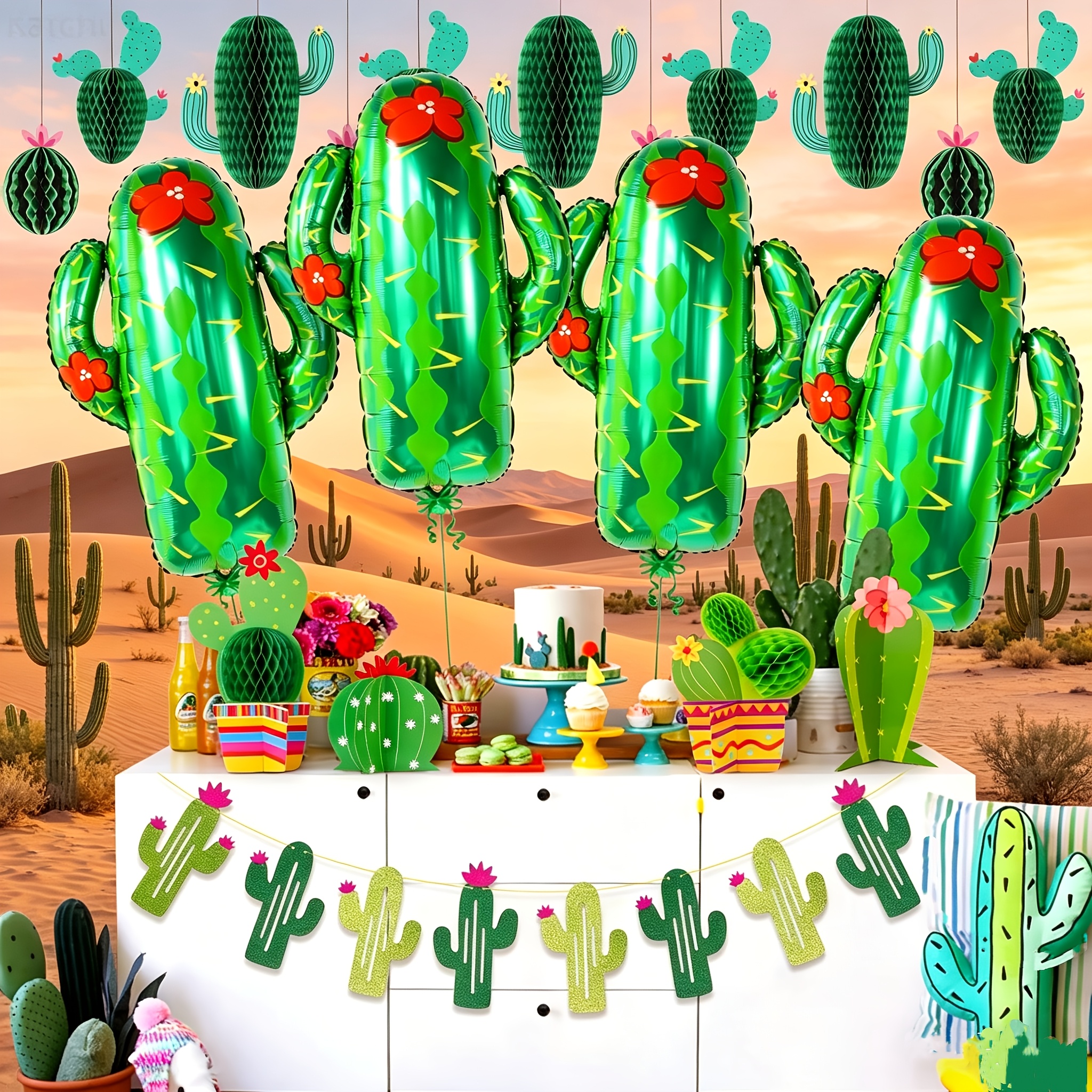 cactus balloon sold on Temu United States