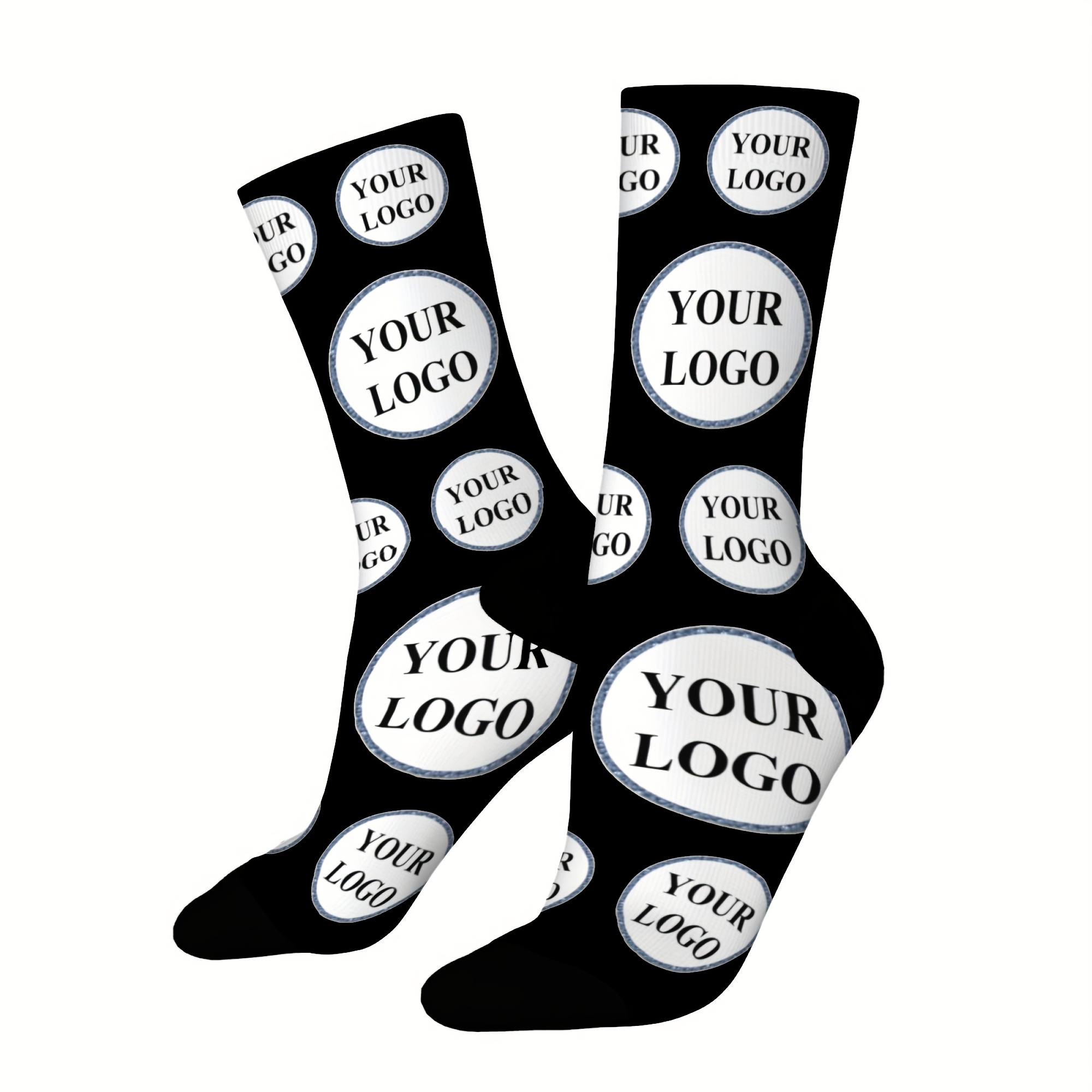 Custom Face Socks, Personalized Funny Gift Socks With Photo Customized, Novelty Trendy Crew Party Present Socks For Men Women