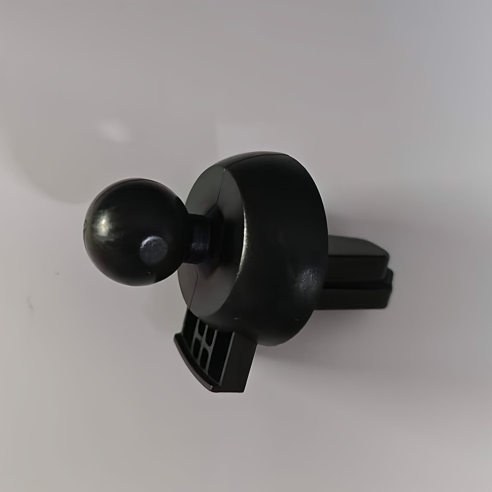 TEMU Support Téléphone Voiture Universel 17mm avec Clip de Ventilation et Tête Bille - Accessoire de Ventilation