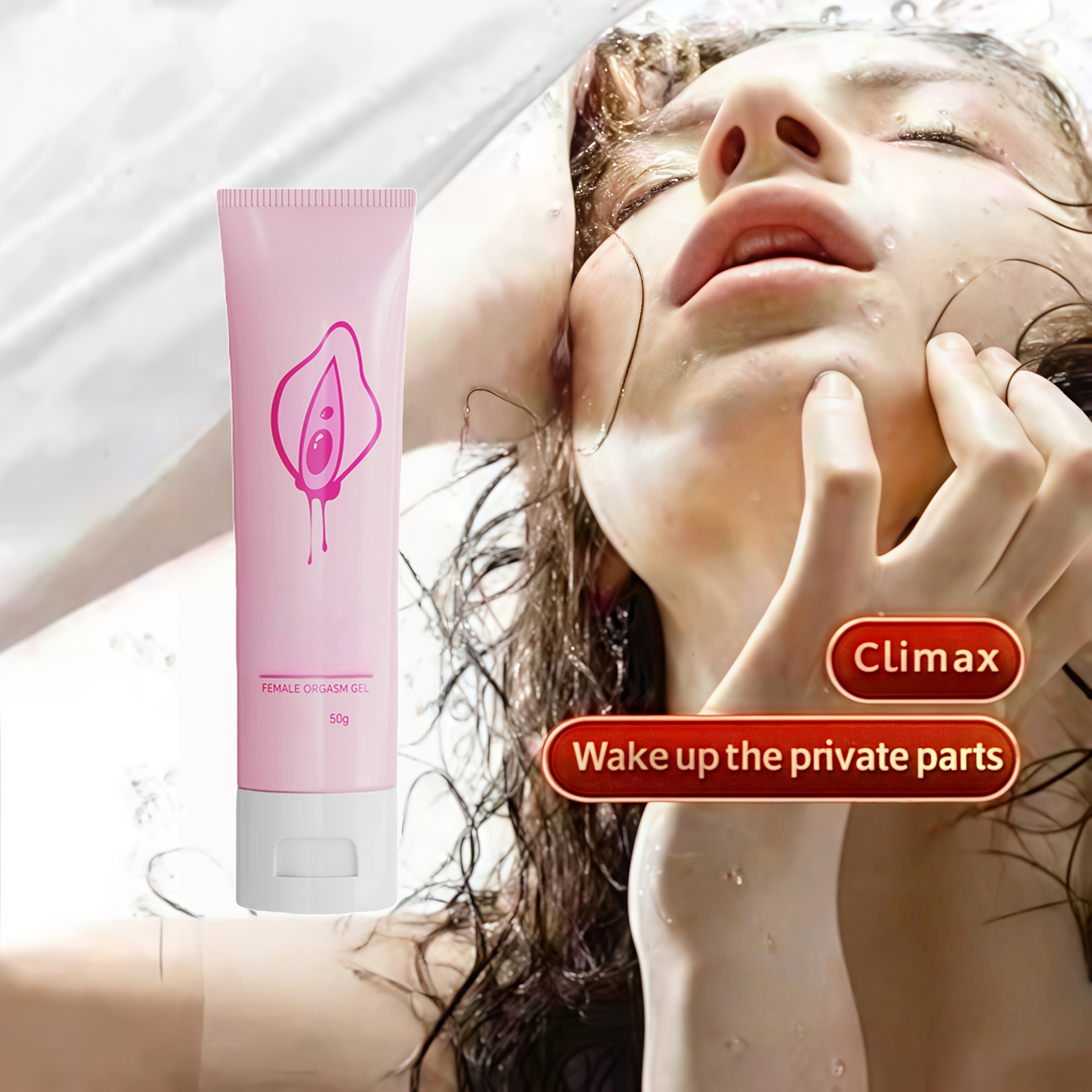 Climax for Her - Pink Gel for Women, Enhances Intimate Moments, Couples' Game Changer, Ideal for Anniversaries & Special Occasions, Intimate, Playful Design, Smooth Texture