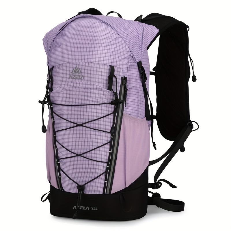 22l hiking backpack camping bag a breathable back panel - Temu Mauritius