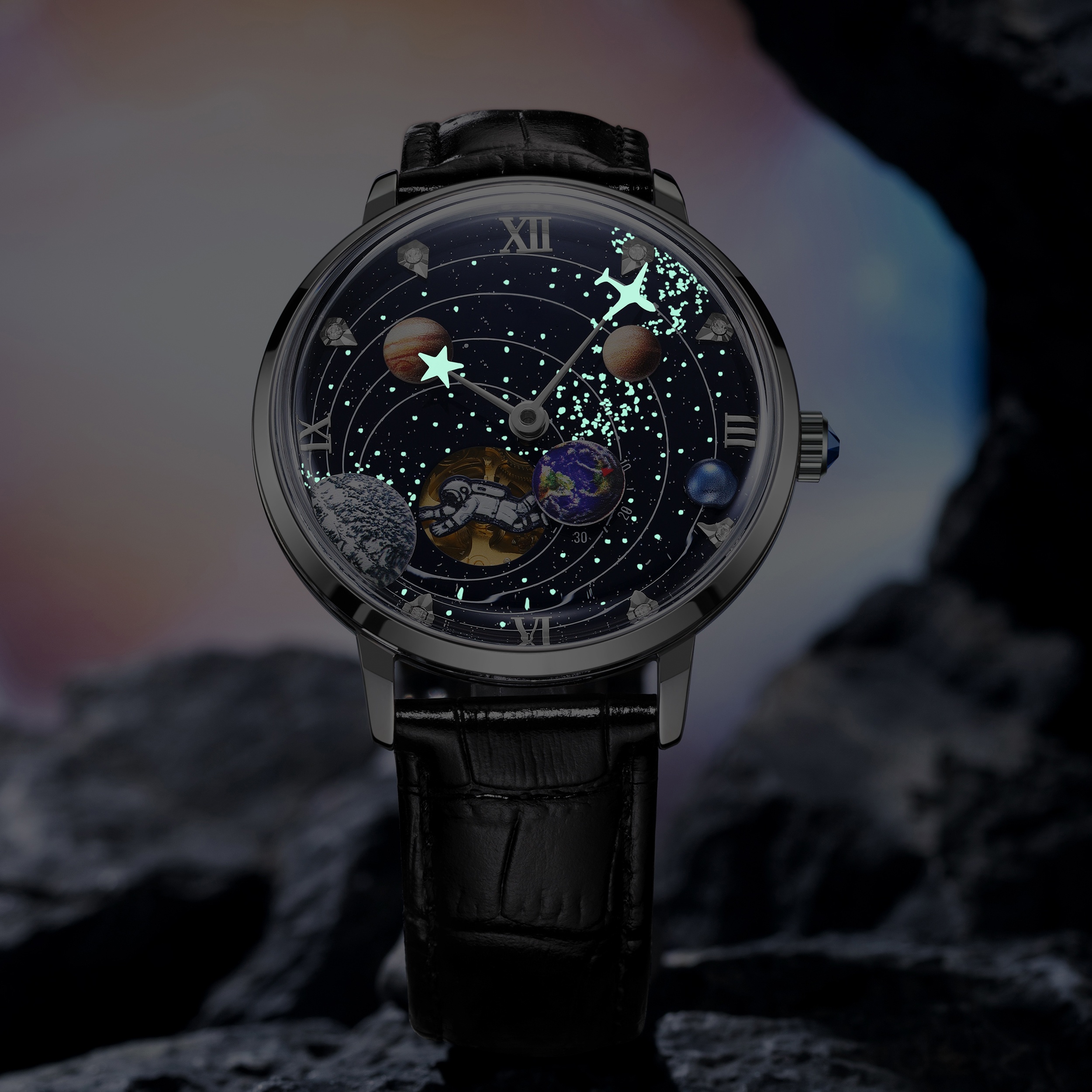 Astronaut Full Automatic Mechanical Movement Watch