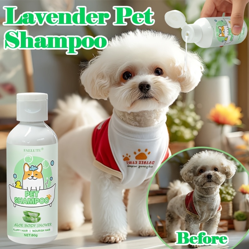 Image of Pet Aloe Vera Shampoo And Conditioner, For Dogs And Cats, Natural Aloe Extract Wash With Moisturizing & Soothing Effect, Long- Scent, Suitable For Breeds And Fur Types, Pet Fur To And Smooth