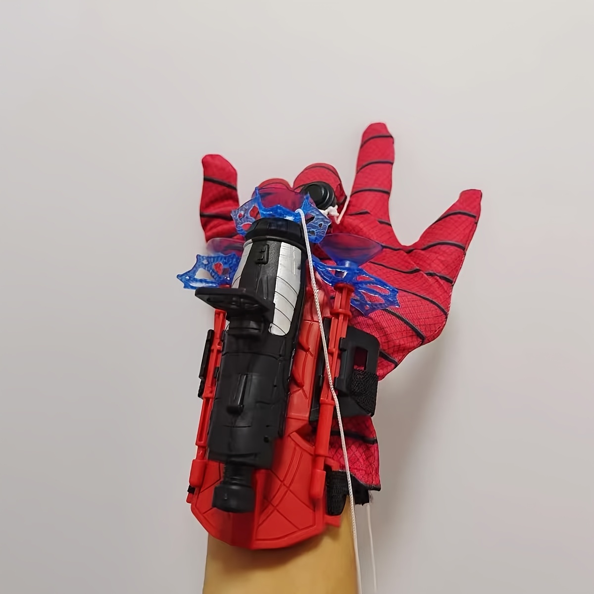 6 9pcs spider launcher spider web shooting toy launcher wrist toy launcher bracelet accessory party supplies details 0