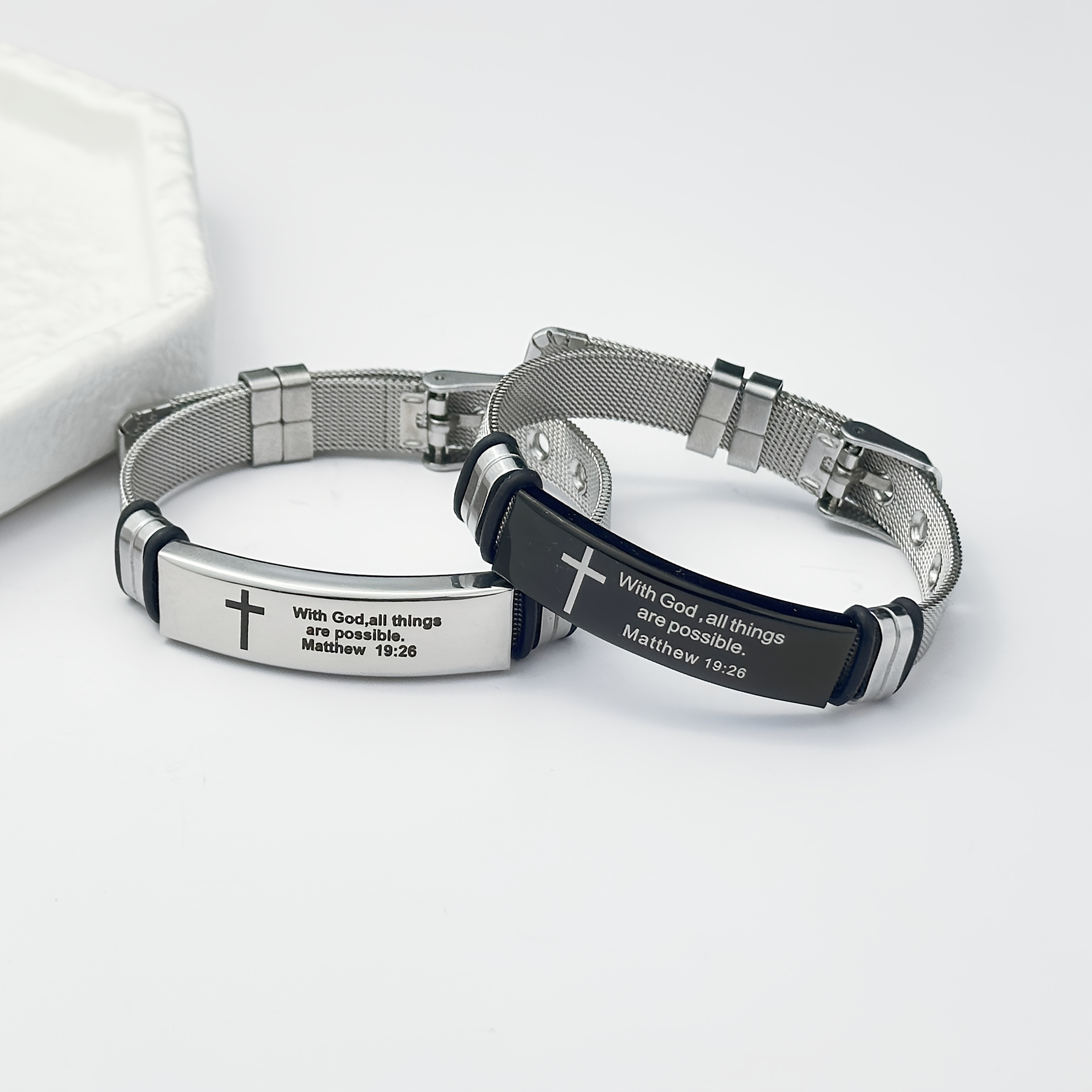 Stainless Steel Adjustable Bracelet for Men and Women