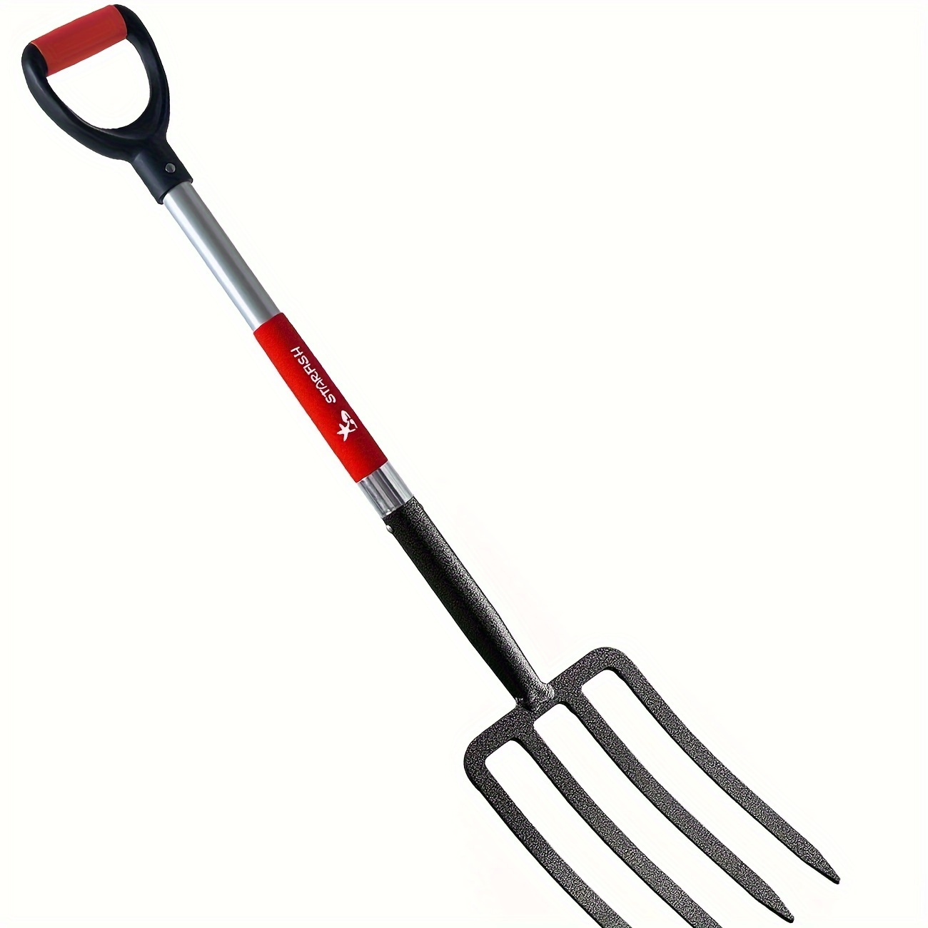 

Digging Spading Fork Steel With Handle 41" - Spading Digging Fork Sturdy Metal Unbreakable Gardening Tool