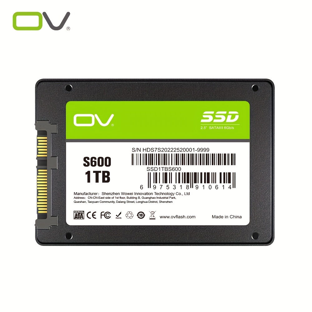 ov   sata 3 ssd 128gb 256gb 512gb 1tb options shockproof durable for pc laptop 550 mb s read speed   compatible with desktops laptops and mini computers desktop hard   black ssd reliable ssd