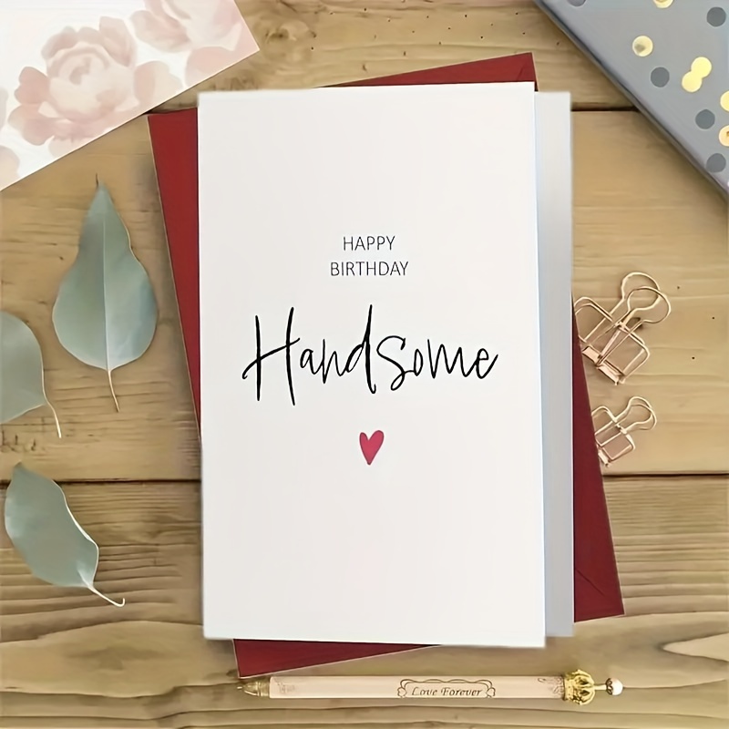 

& For Him - For Or Husband, Unique You Greeting, No Battery Needed