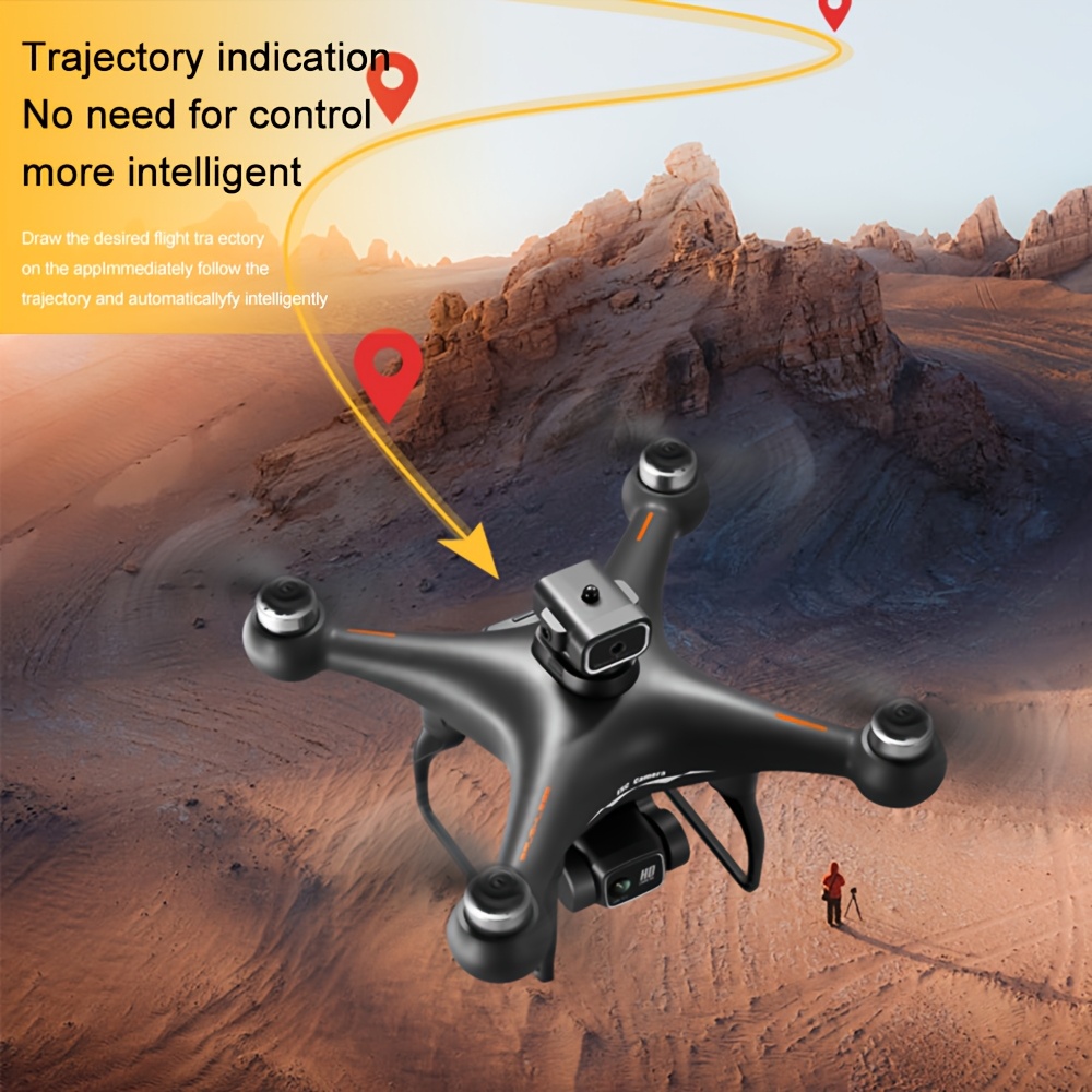 S116 MAX Brushless Optical Flow Drone with Dual Cameras, Headless Mode, 360° Obstacle Avoidance, WIFI FPV, Phone App Control And 4-Side Obstacle Avoidance for Effortless Aerial Photography for Halloween & Christmas Gifts
