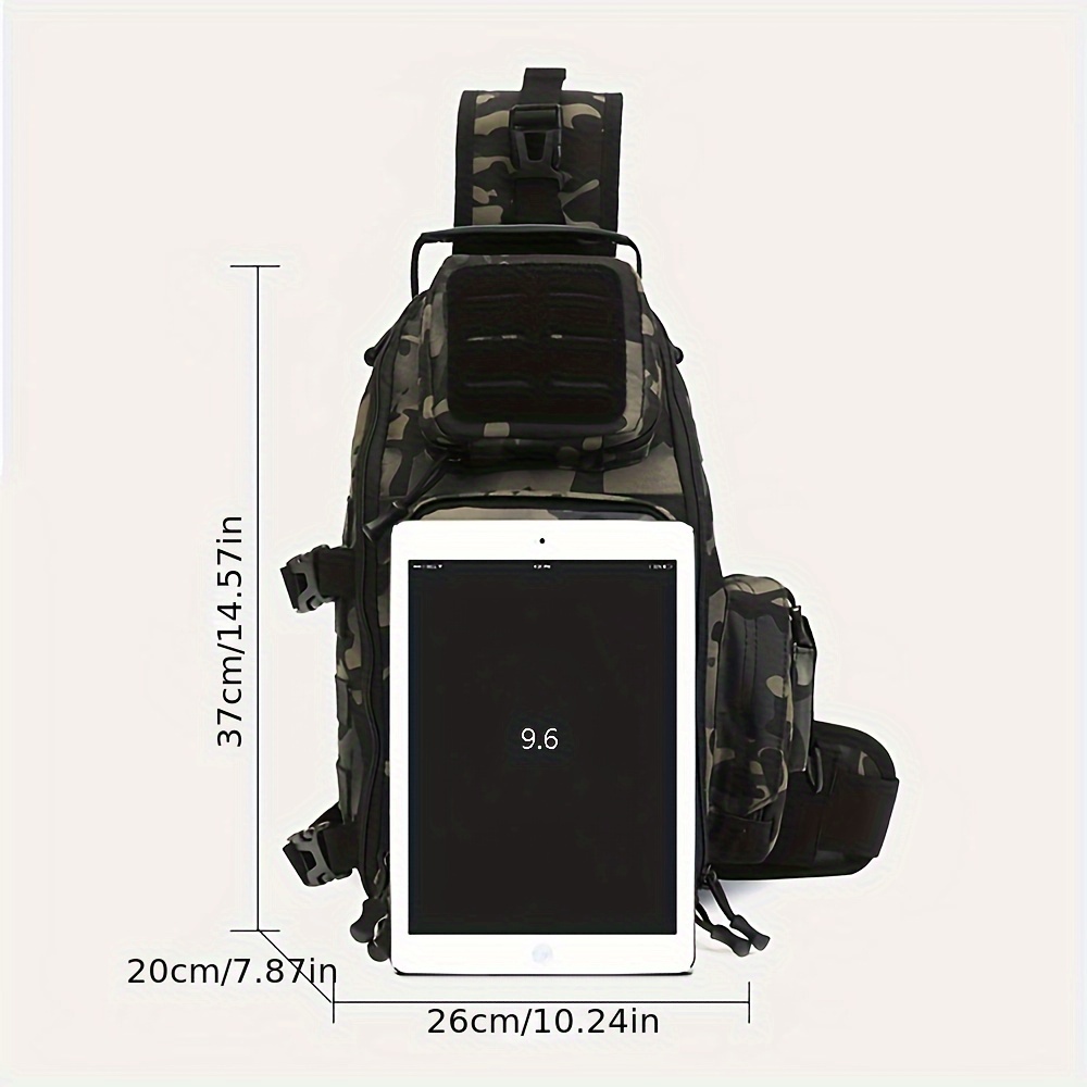 Lightweight Fishing Backpack Fly Fishing Pack Large Capacity - Temu