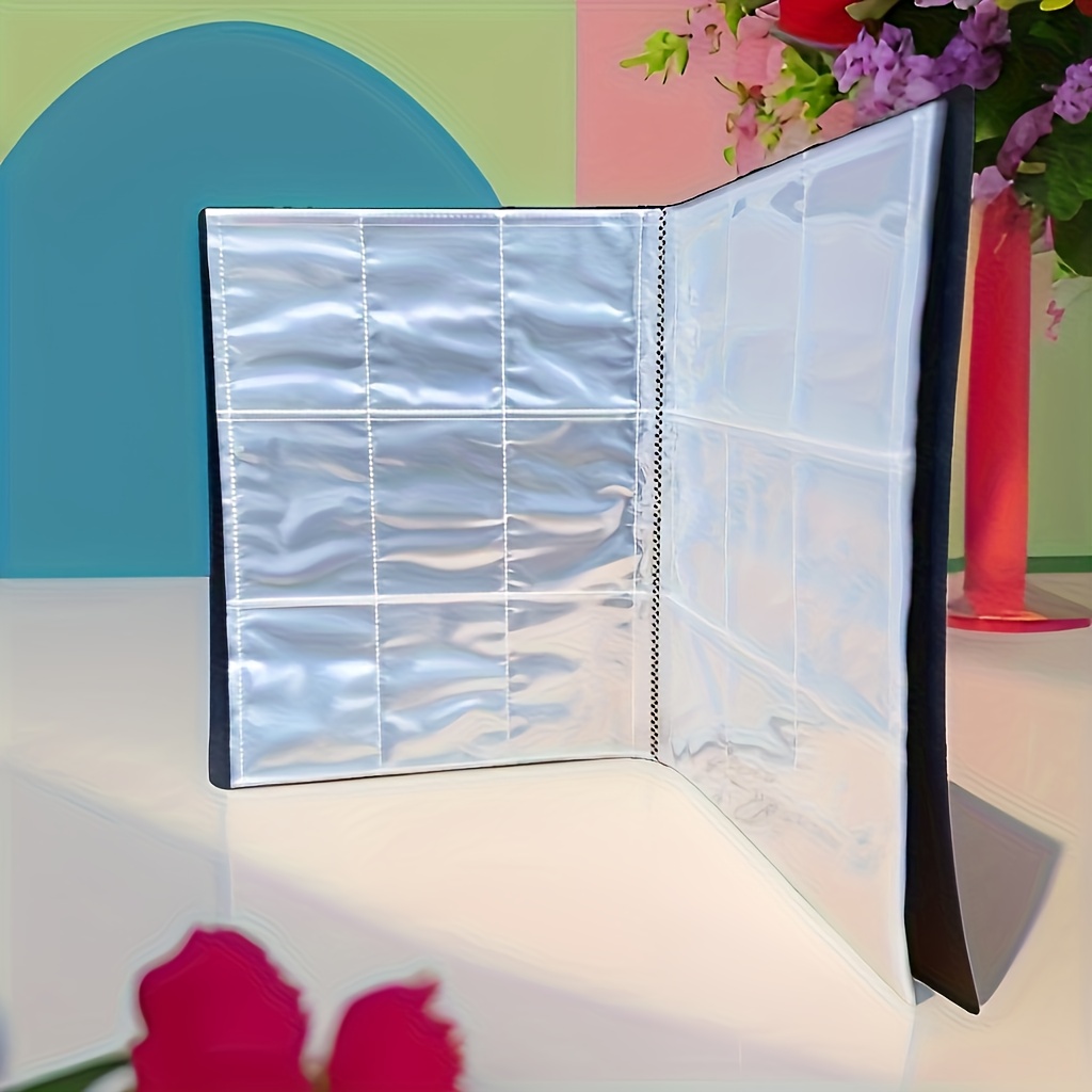 Pokemon Magic Card Organizer 9-Pocket Trading Card Binder Holds 900 Cards -  Includes 50 Removable Standard Size Trading Card Holder