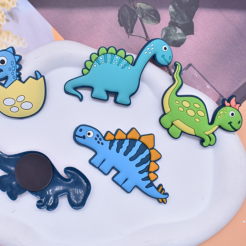 

12pcs Dinosaur Refrigerator Stickers - Home Kitchen Decorations/kitchen Utensil Storage Boxes/whiteboard Magnets/ideal Holiday Gifts