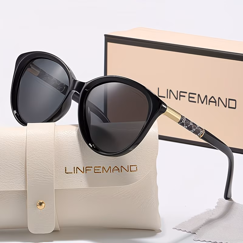 cat eye womens fashion glasses brand design with unique summer temple decorations perfect as a holiday gift Product details 8