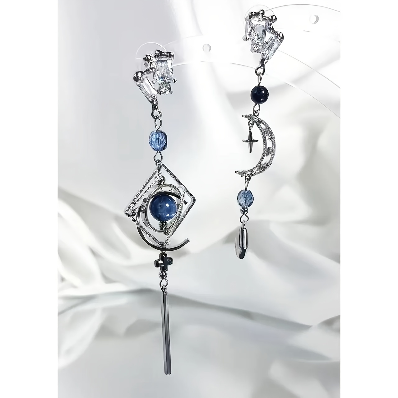 TEMU French Vintage Luxurious Tassel Earrings With Style, Long And Exquisite, Any Occasion