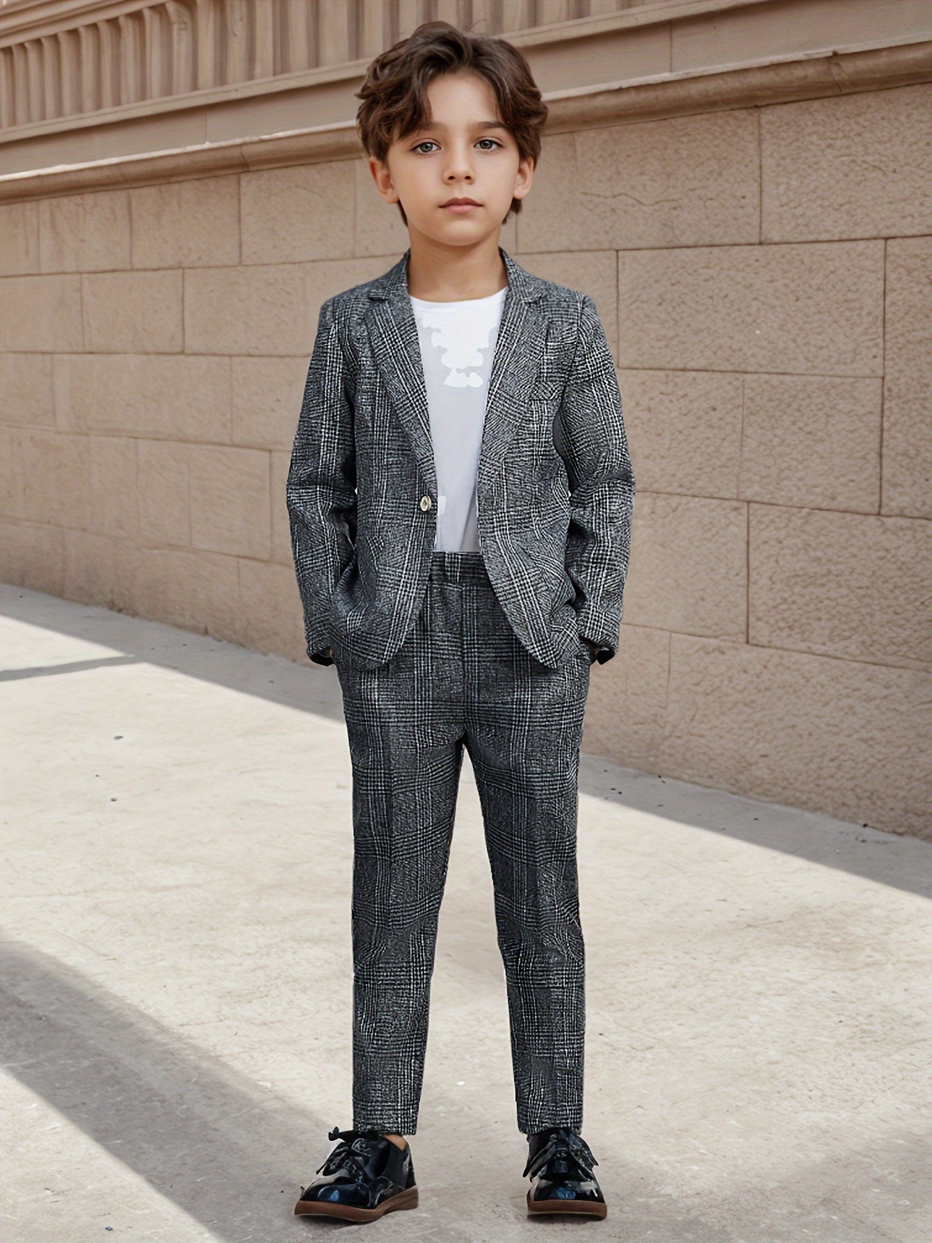 Child Boys Summer Suit Jacket Formal Dress Design Boy Boys Formal Dress  2025 New Design Suit