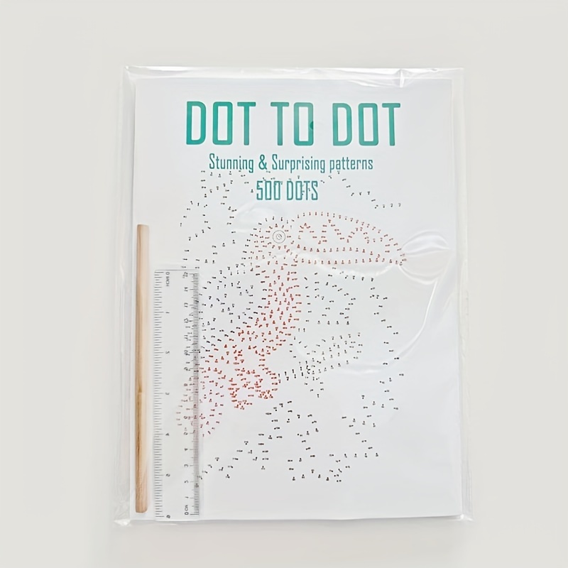 

Mindful Dot-to-dot Puzzle Book For Adults - Relaxing & Challenging Art Supplies Puzzle Books For Adults