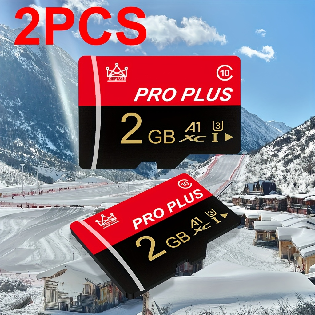 TEMU 2pcs Memory Card 8gb 4gb 2gb, Flash Tf Card, 1gb 512mb 256mb 128mb 64mb Memory Tf Card For Tablet/camera/mobile Phone/laptop/pc/car Audio/game