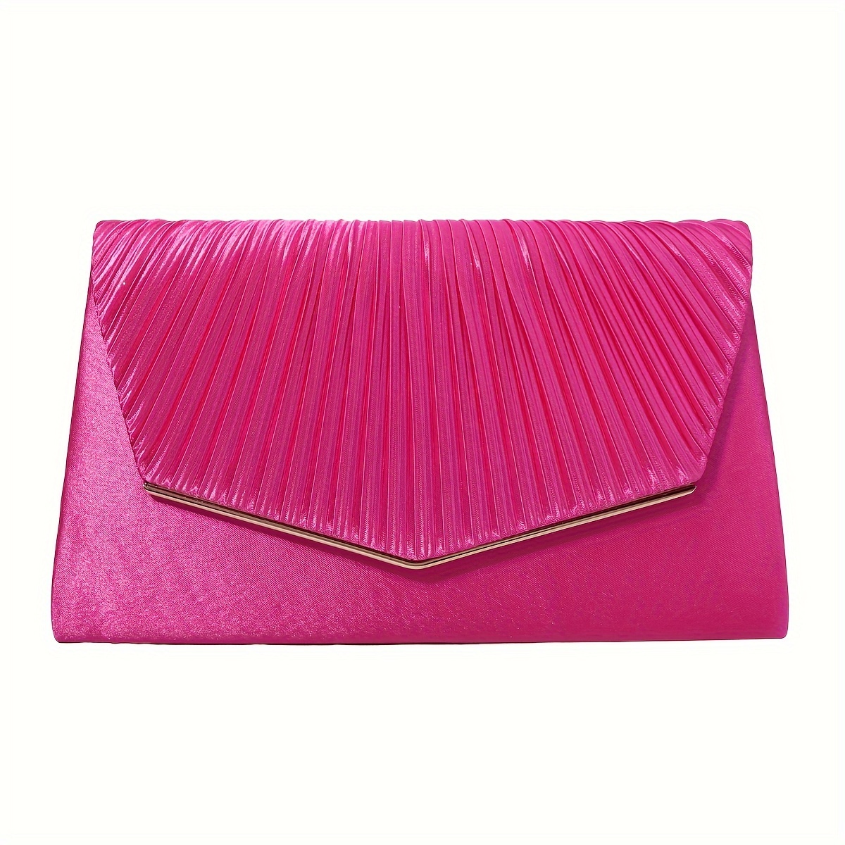 E-shop Große Kapazität gefaltete Farb- Dinner-Tasche Elegante Umschlagtasche mit abnehmbarer Kette Clutch