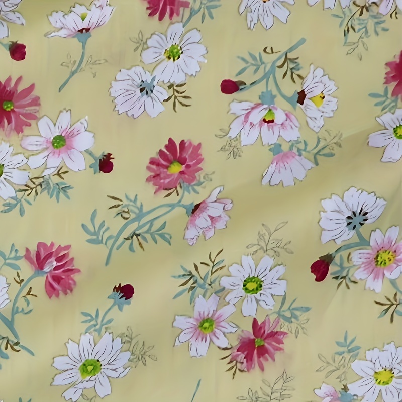Premium Cotton Cartoon Print Fabric - Ideal For Diy Quilting, Sewing & Craft Projects
