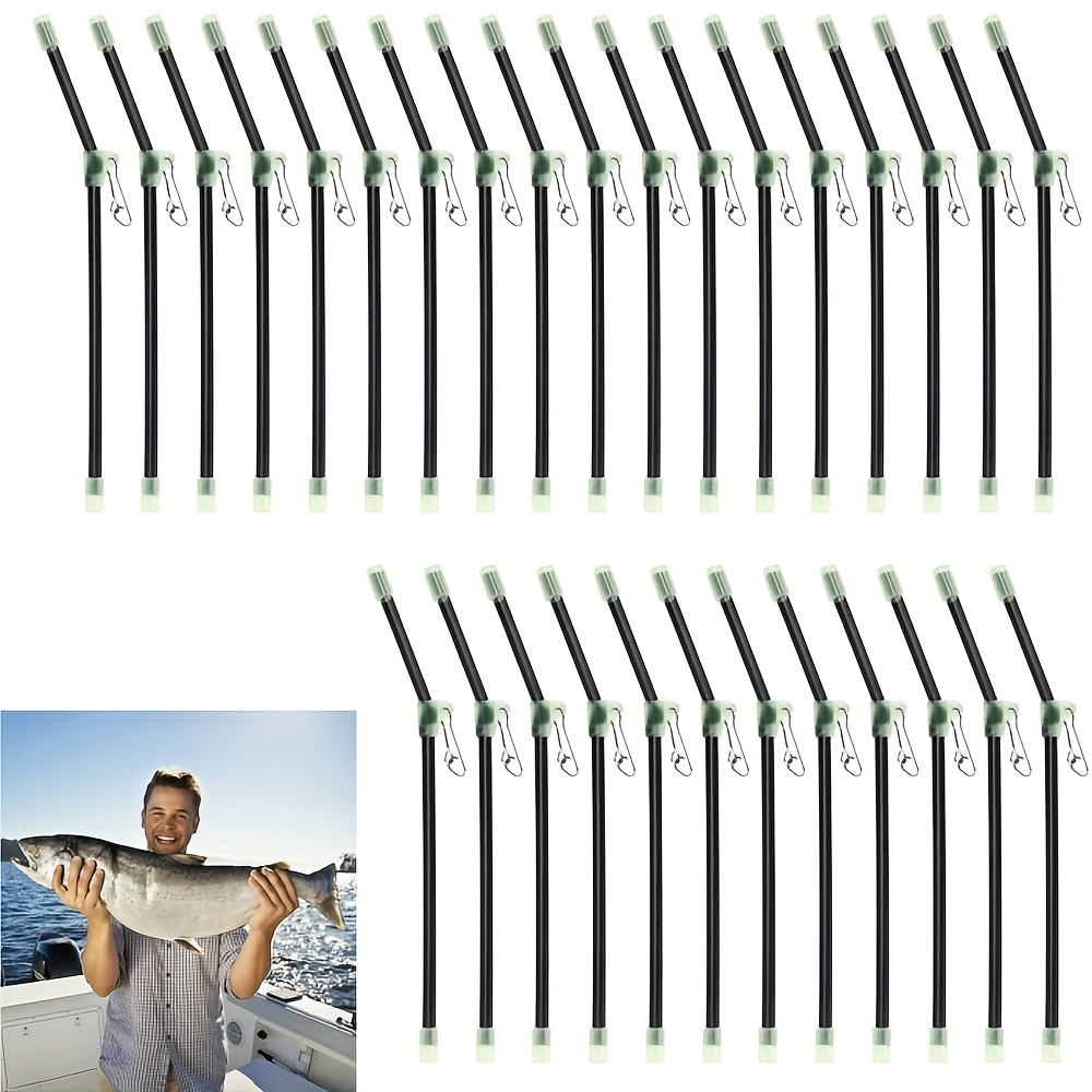 Image of Pack Of 30 Fishing Anti- Boom Set, 20cm, Anti- Boom With Swivel, Feeder Basket, Sleeves, Fishing Set, With Swivel, Fishing Accessories For Boots, Lake And Reservoir