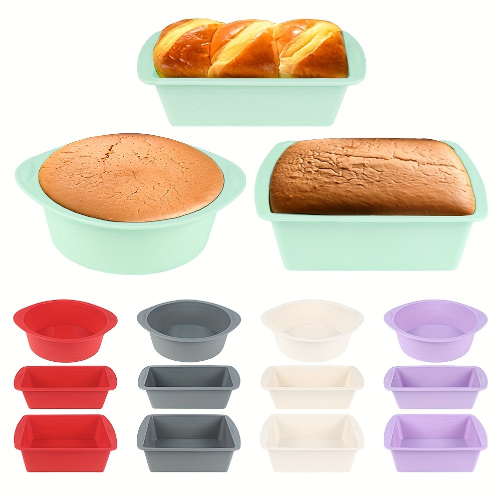 

3pcs Nonstick Set - Includes & Pans, Loaf Pan - For Cakes, , | & To | For : Halloween, Christmas, Easter