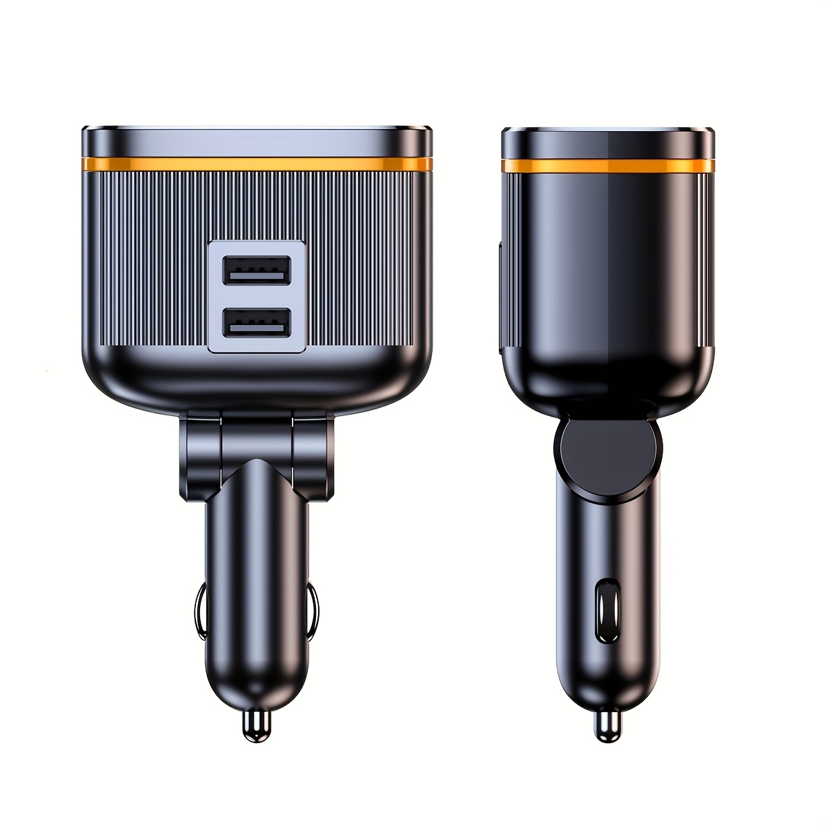 TEMU Car Charger A Tow Two-wire, Power Distributor Car Charger, Pd45w Fast Charge, 145w , Intelligent , 9 Protection