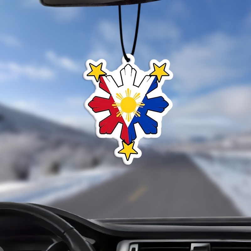 

Philippine Air Freshener - Fragrant Paper Scented Tablets For Car Mirror Hanging, Effective Car Aromatherapy, Interior Decoration, And Unique Gift For