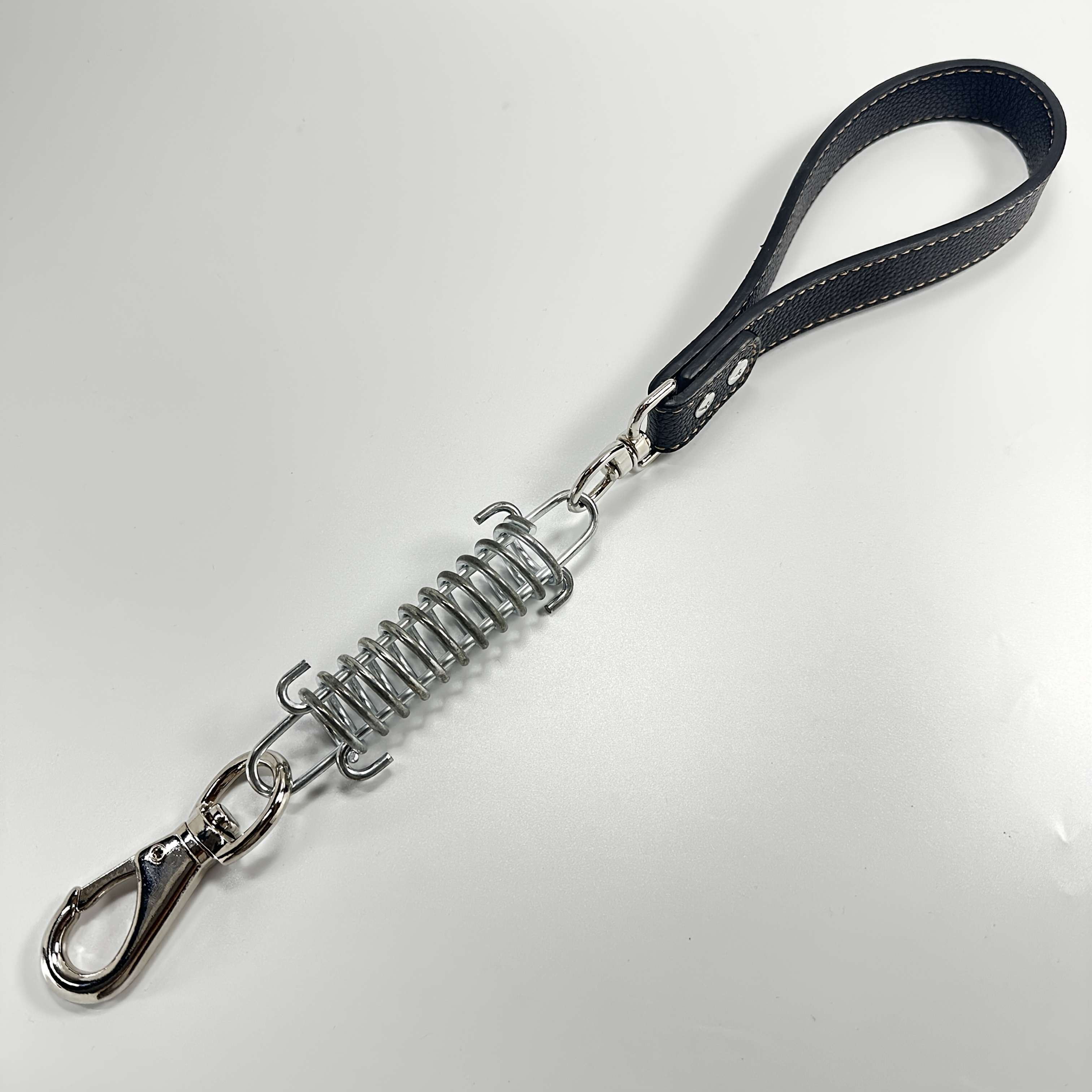 TEMU Laisse à tension à ressort pour l'entraînement et - Corde à traction robuste avec mécanisme à ressort, laisse durable pour chiens de taille