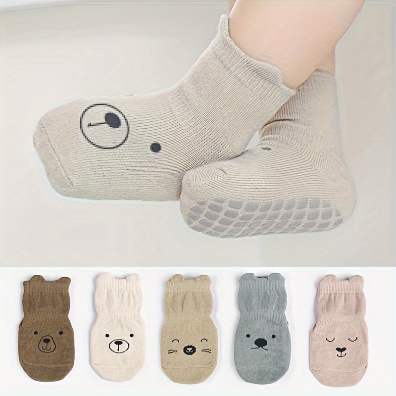 

Lot de 5 Chaussettes en Antidérapantes Garçons & Filles - Mignon de Animés, le /