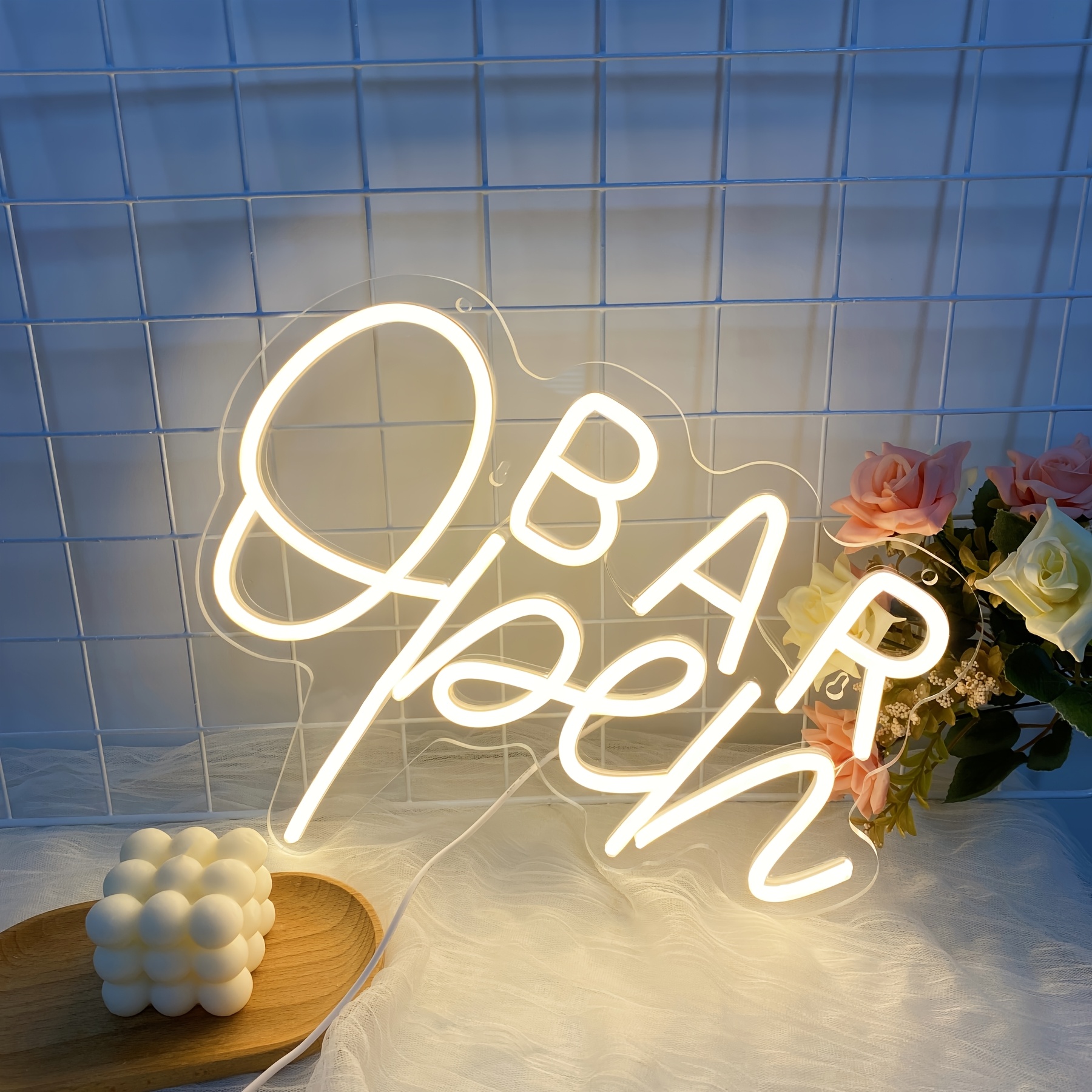 Image of Illuminated Open Sign For Bars, Adjustable Brightness Neon Signs For Wall Decoration, Neon Lights Indicating , Suitable For Pubs, Cafes, Man Caves, Clubs, And Restaurants, Perfect Gift For Decor