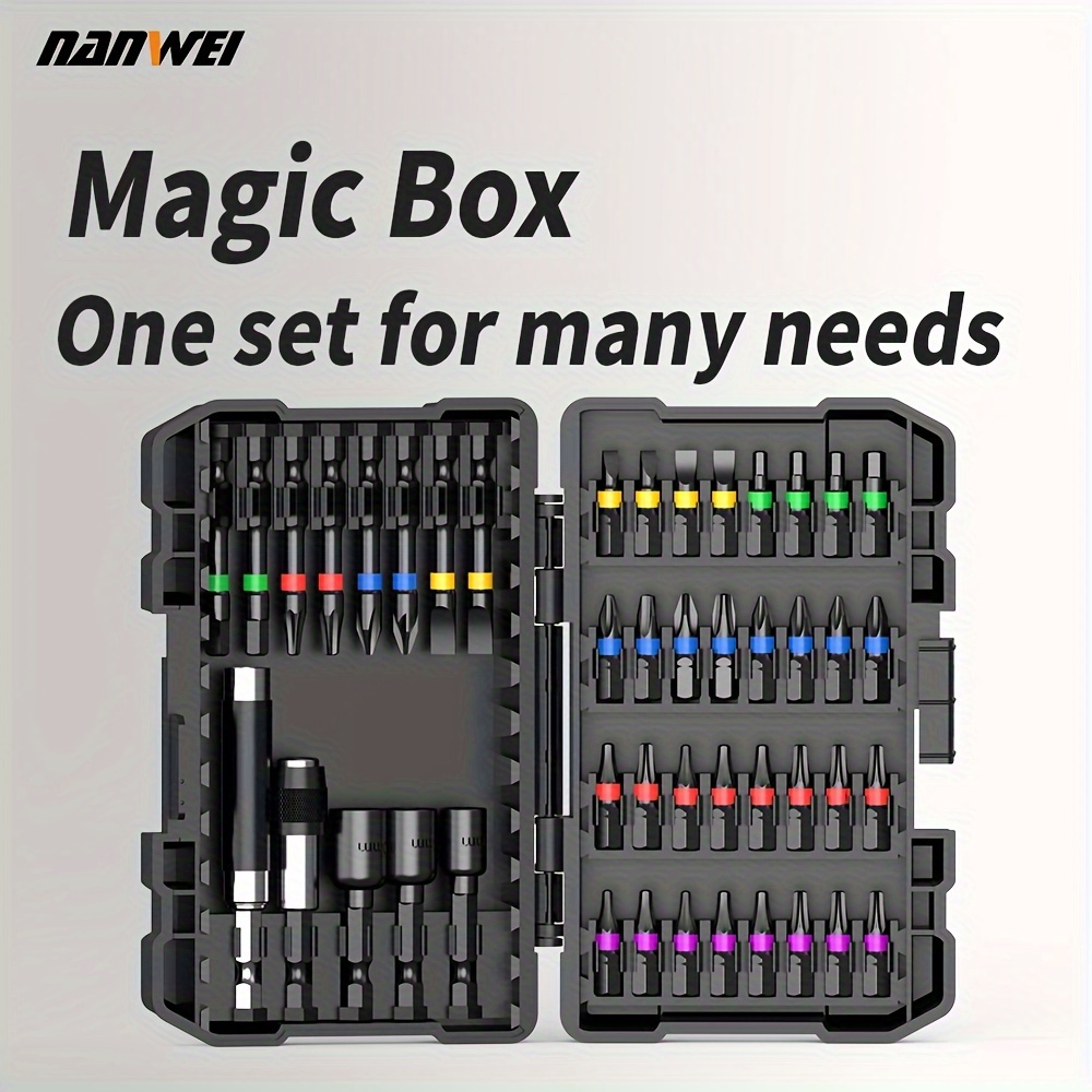 

Upgrade Your Home Repair Kit With Nanwei Luxury Screw Batch Box - Perfect For Computers, Phones, Laptops, Ps4, And More!