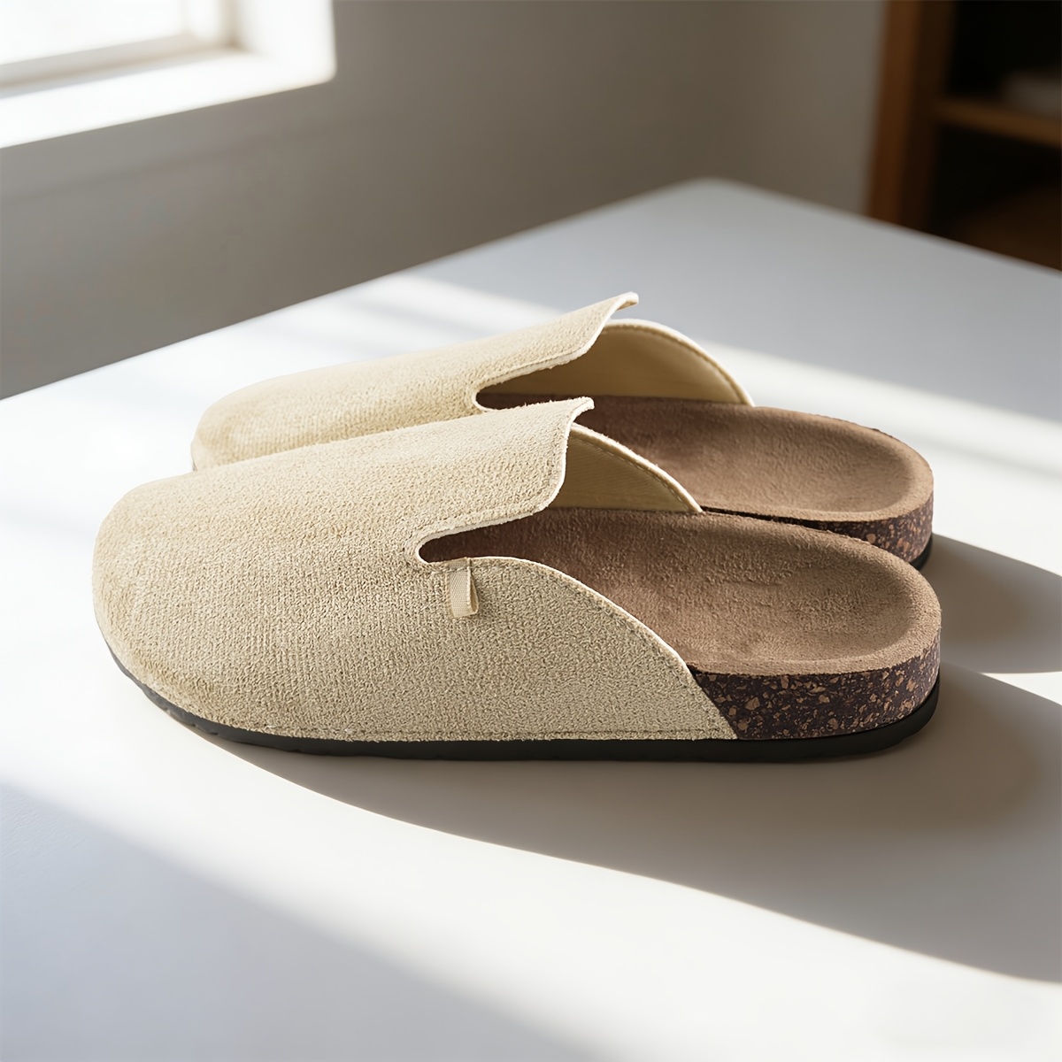 New Spring And Summer Mule Shoes with Dual Wear Design, Ultra-Convenient Soft Sole, Comfortable And Breathable, Wide Toe Not Crowded, Slip-On And Off, Multi-Scene Casual Shoes for Home, Pickup, And Leisure, Large Size Unisex Couple Shoes