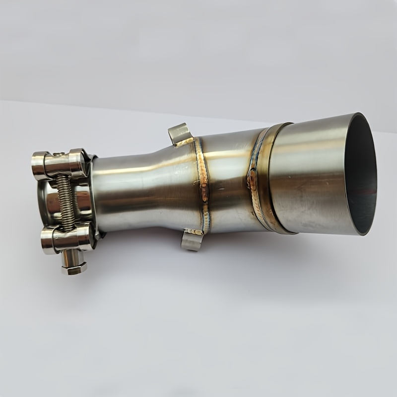 1pc stainless steel motorcycle exhaust pipe midsection compatible with yamaha mt03 yzf r3 r25 2015 2022   motorcycles upgrade accessory details 6