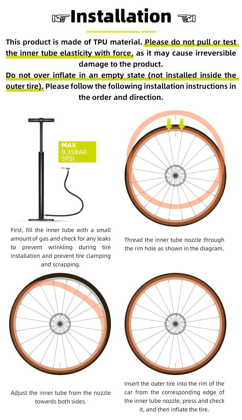 ultralight bicycle inner tube mtb bike tube Temu Cyprus