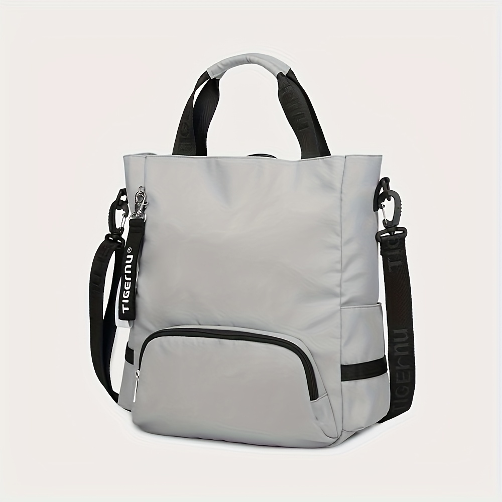 Spacious Women's Backpack, Casual Lightweight Design, Versatile For Short Business Trips, Suitable For Men And Women, And Used As A Single-shoulder Crossbody Bag