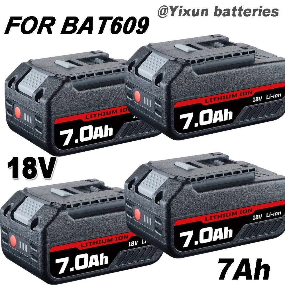 bat609 battery replacement bosch 18v battery Temu
