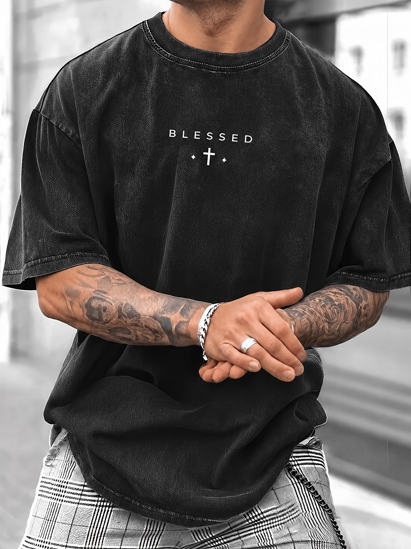 unisex vintage street t shirts featuring prints on     t shirts have   made from heavyweight 230g pure are pre washed have a drop shoulder cut