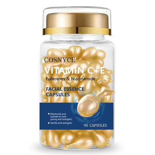 vitamin c e capsule glycerol fullerene and niacinamide