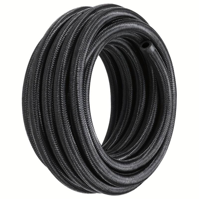 Autoparts-Accs 8AN 20ft Braided Stainless Steel Nylon Fuel/Oil Line Hose Kit – With Swivel Fittings