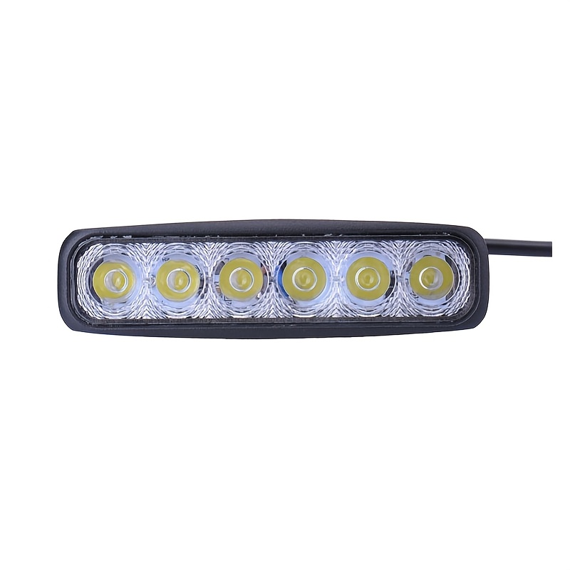 TEMU 6-led Work Light -32v Spot Beam Auxiliary Driving Lamp Universal Fit For Off-road Truck Atv Utv Suv Boat Tractor Heavy-duty Vehicle Outdoor