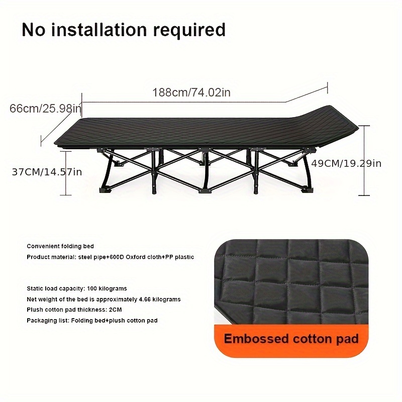 Folding bed deals for 2 person