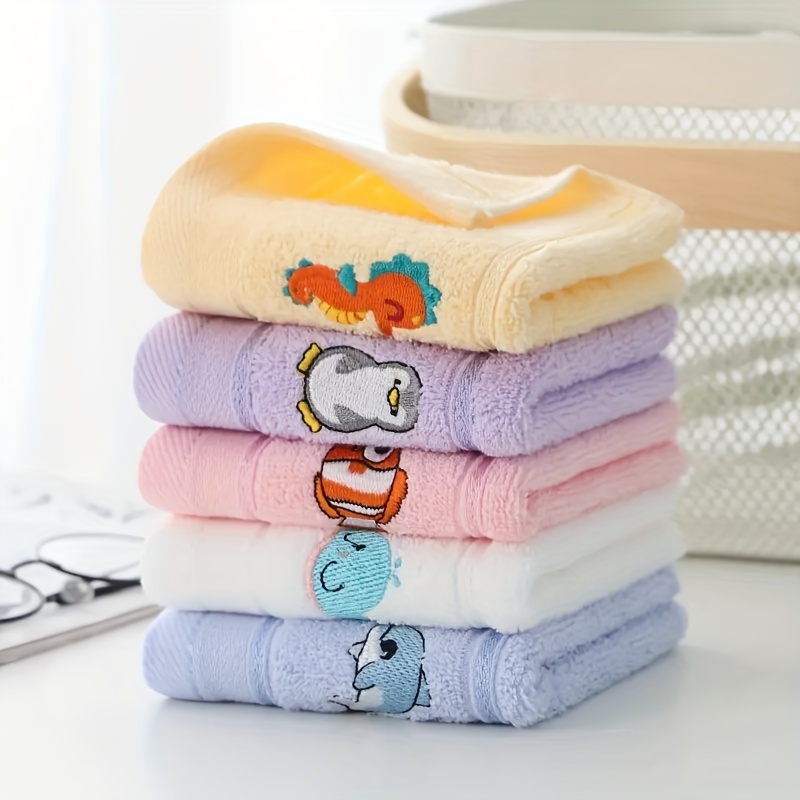 

5pcs Towels, Towels, And Small Towels, 9.8*17.7inch/25*45cm